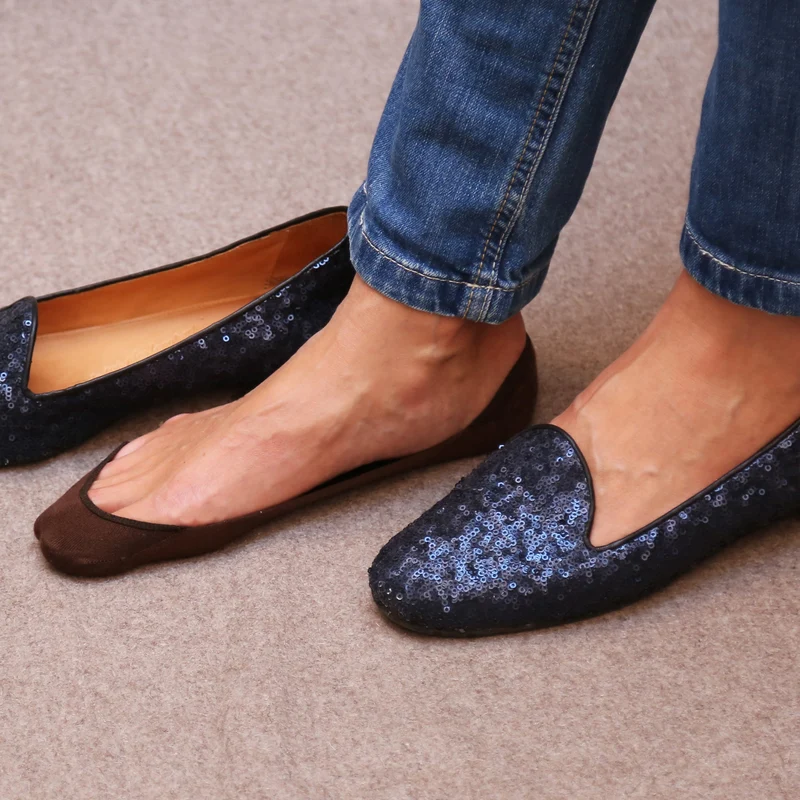 Chaussettes invisibles | Havane - Ballerines