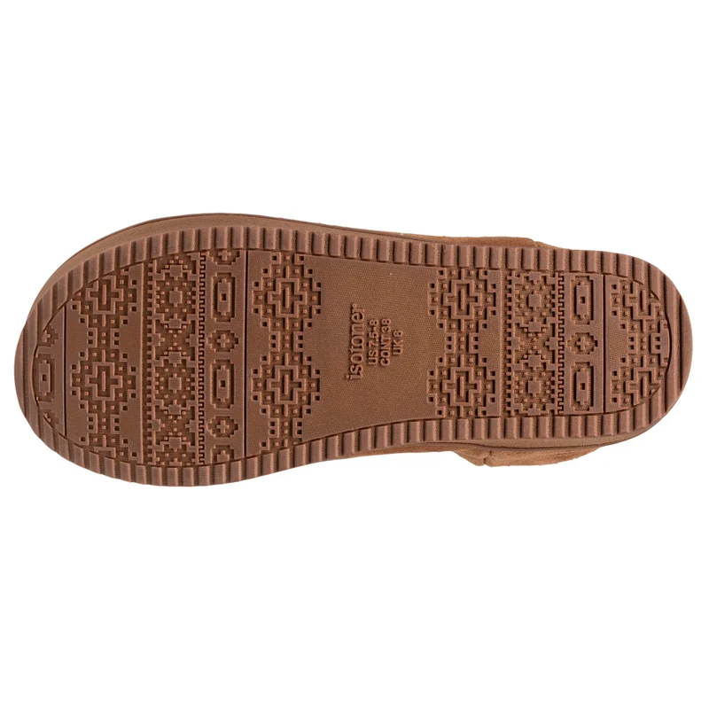 Chaussons bottillons cuir Femme Camel