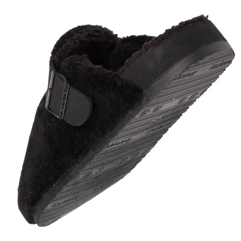 Chaussons mules sabot Homme Noir