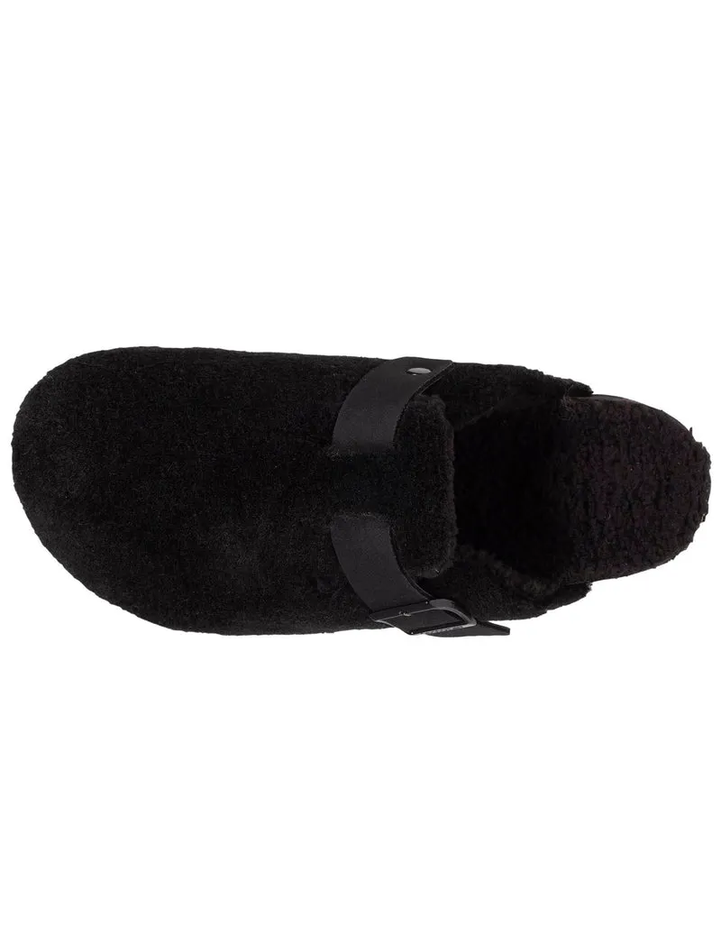 Chaussons mules sabot Homme Noir