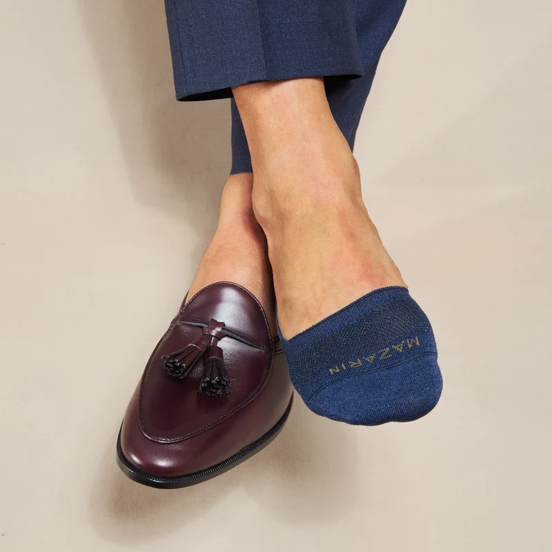 Chaussettes invisibles | Bleu nuit - Mocassin