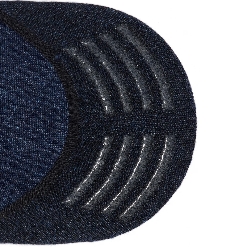 Chaussettes invisibles | Bleu nuit - Mocassin