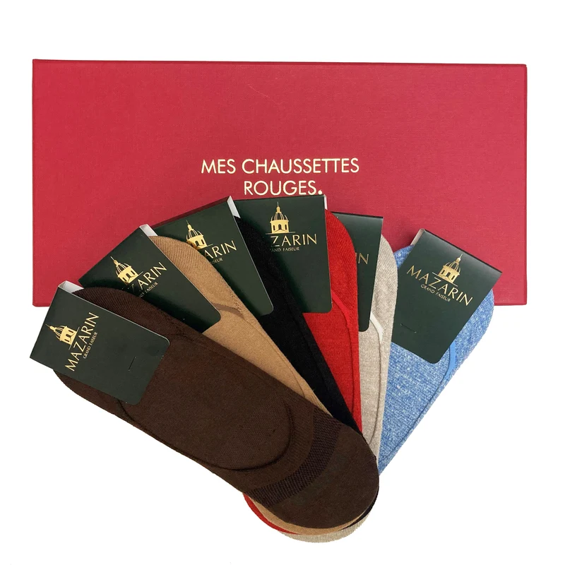 Chaussettes invisibles | Coffret Invisibles - Mocassin