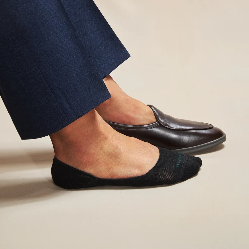 Chaussettes invisibles | Noir - Mocassin