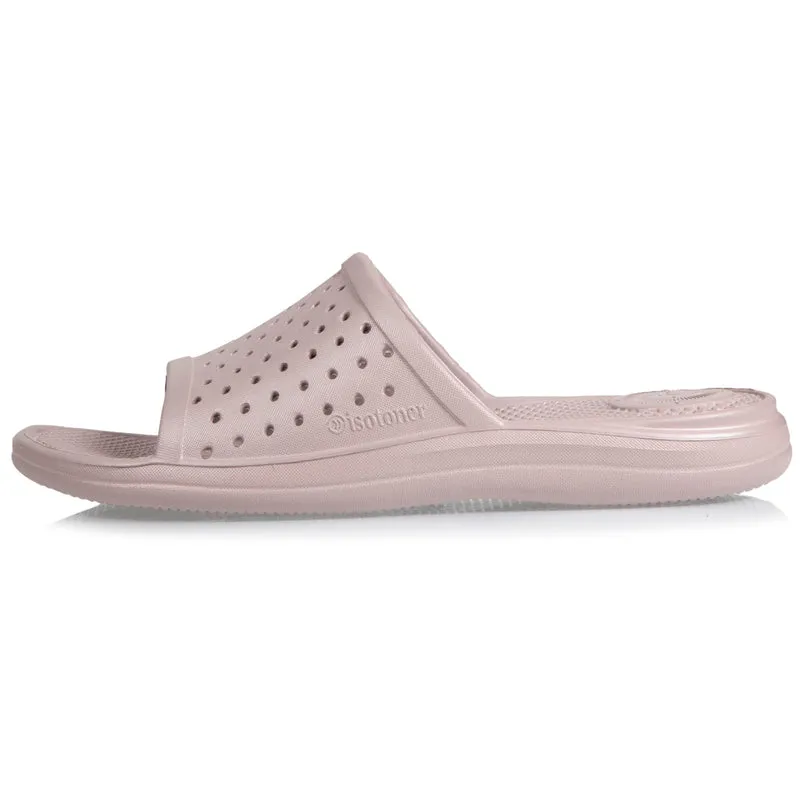 Mules claquettes Femme ajourées Taupe