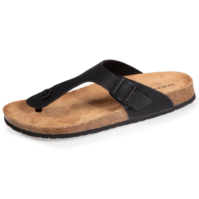 Mules sandales Homme Bride Noir
