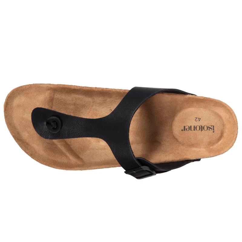 Mules sandales Homme Bride Noir