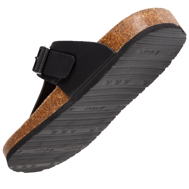 Mules sandales Homme Bride Noir
