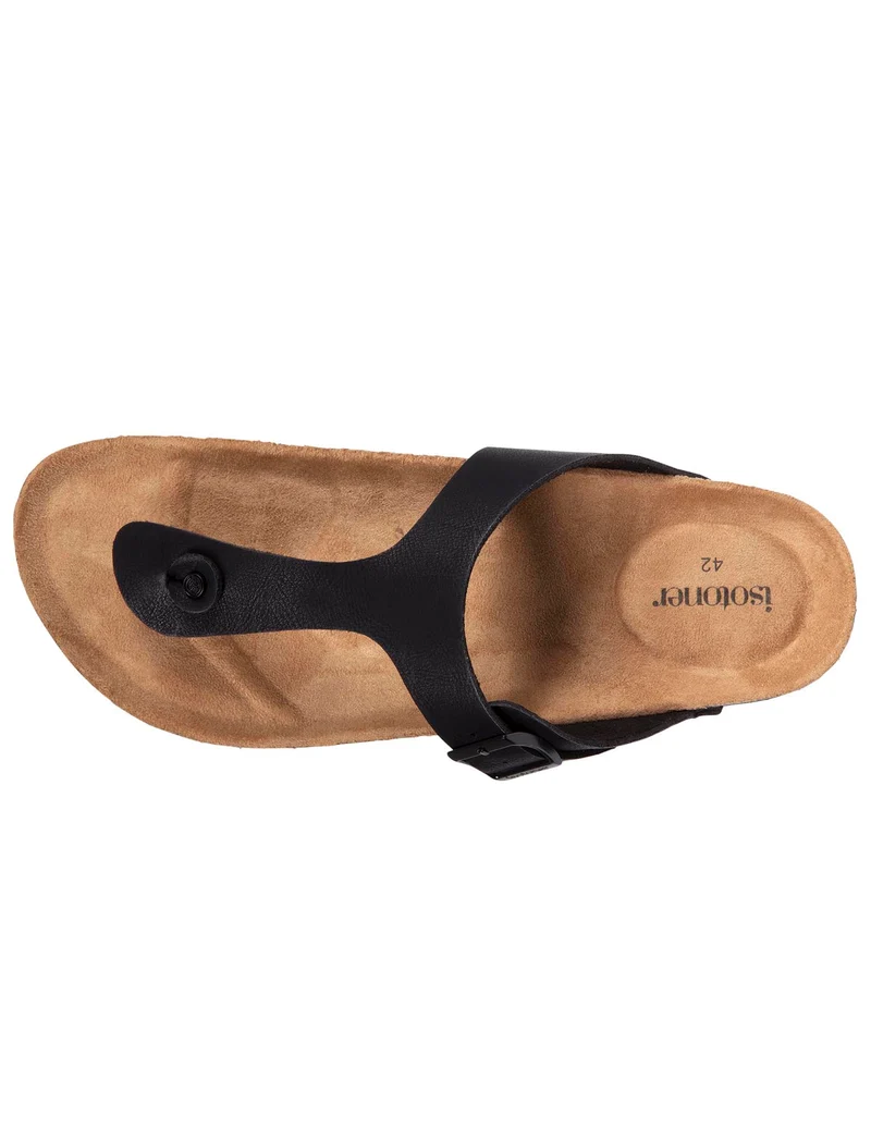 Mules sandales Homme Bride Noir