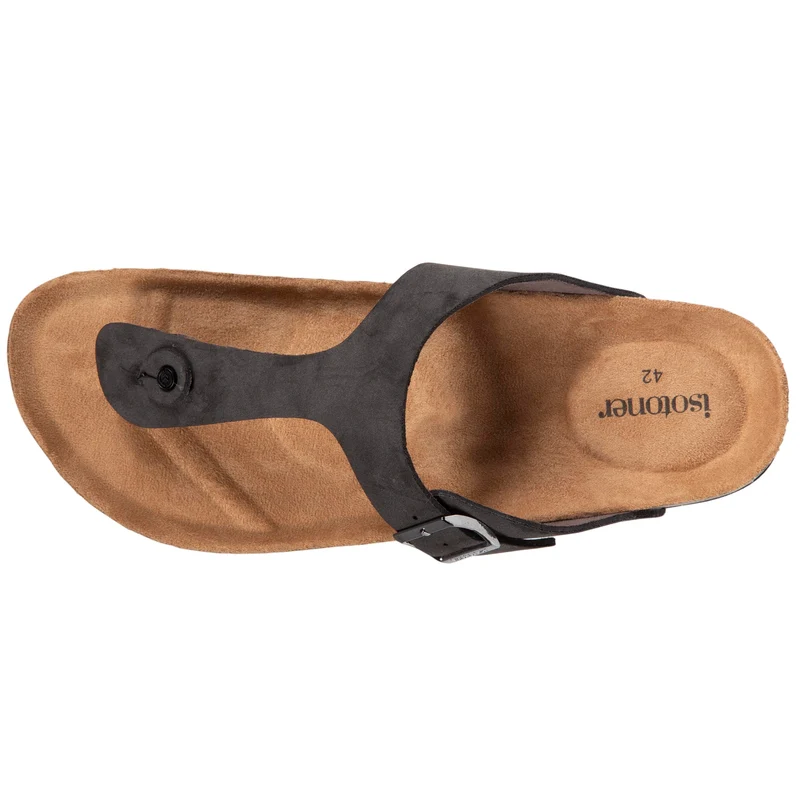 Mules sandales Homme Bride Gris