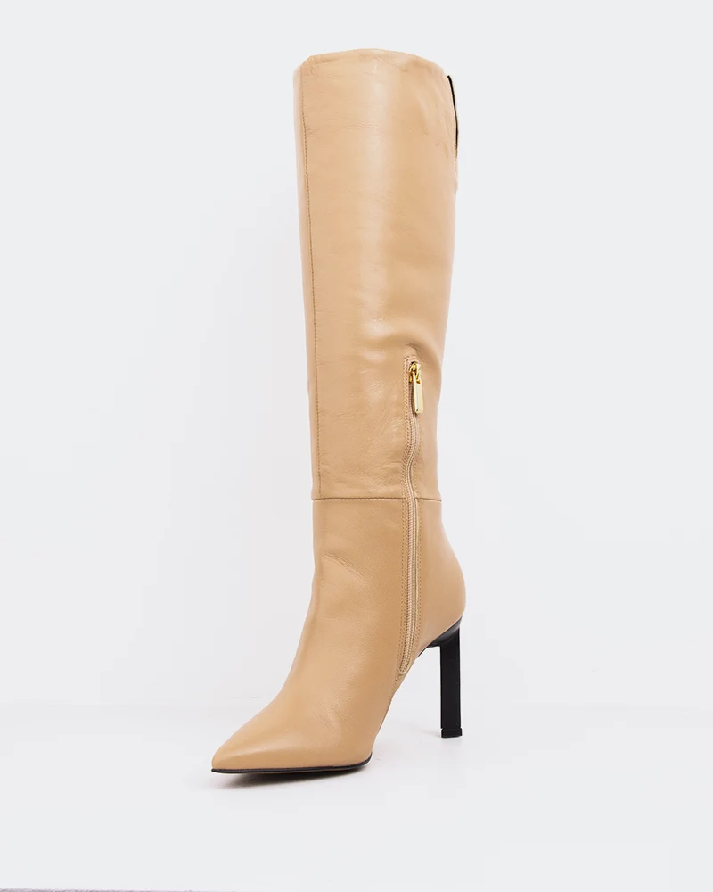 Nabila Camel Leather