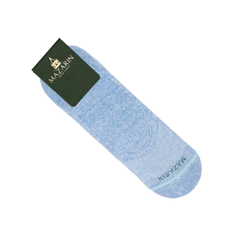 Chaussettes invisibles | Bleu ciel - Mocassin