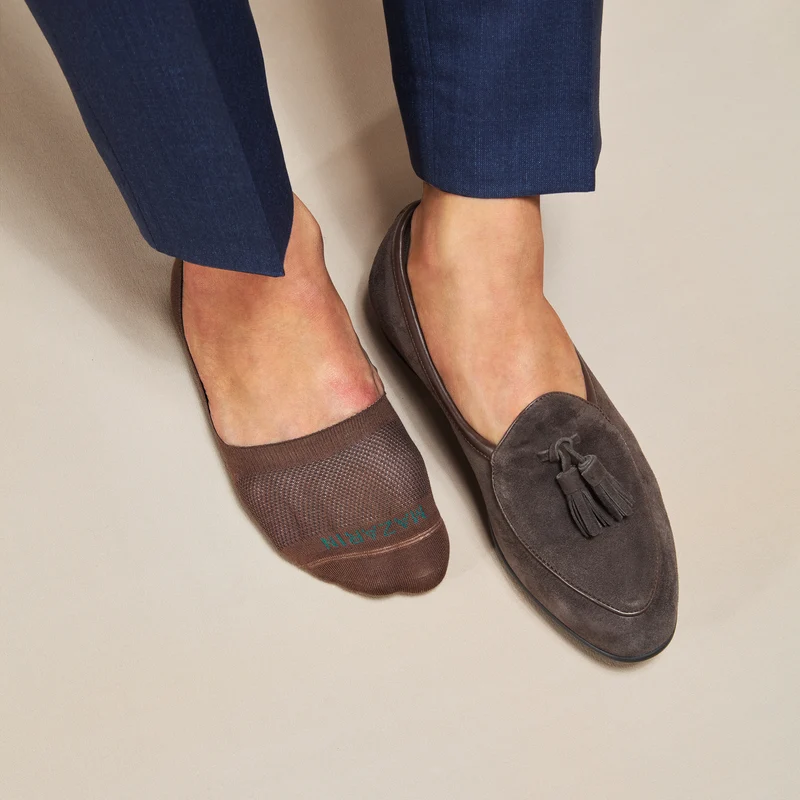Chaussettes invisibles | Havane - Mocassin