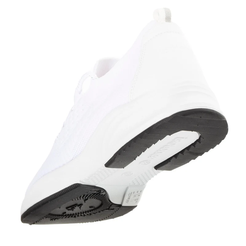 Baskets Confort Femme slip-on à lacets Blanc