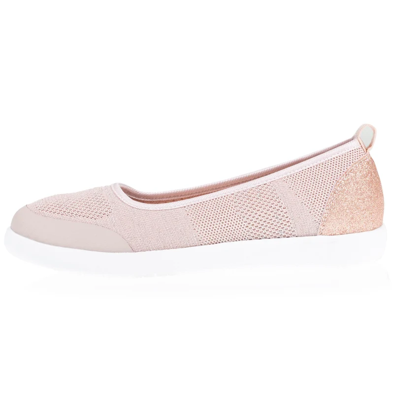 Ballerines Femme slip-on Rose poudré
