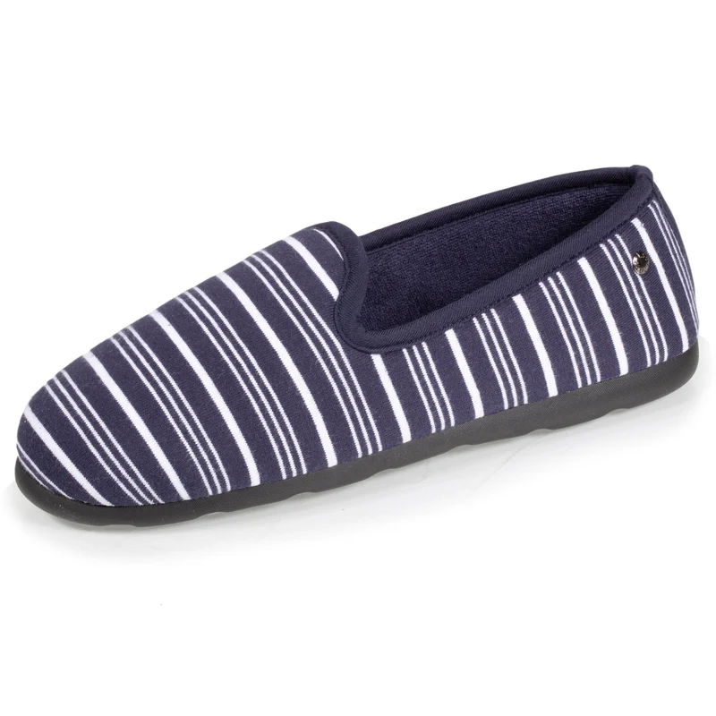 Chaussons charentaises Femme Bleu marine