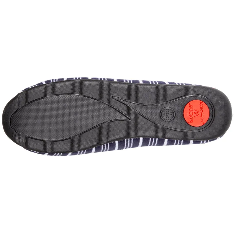 Chaussons charentaises Femme Bleu marine