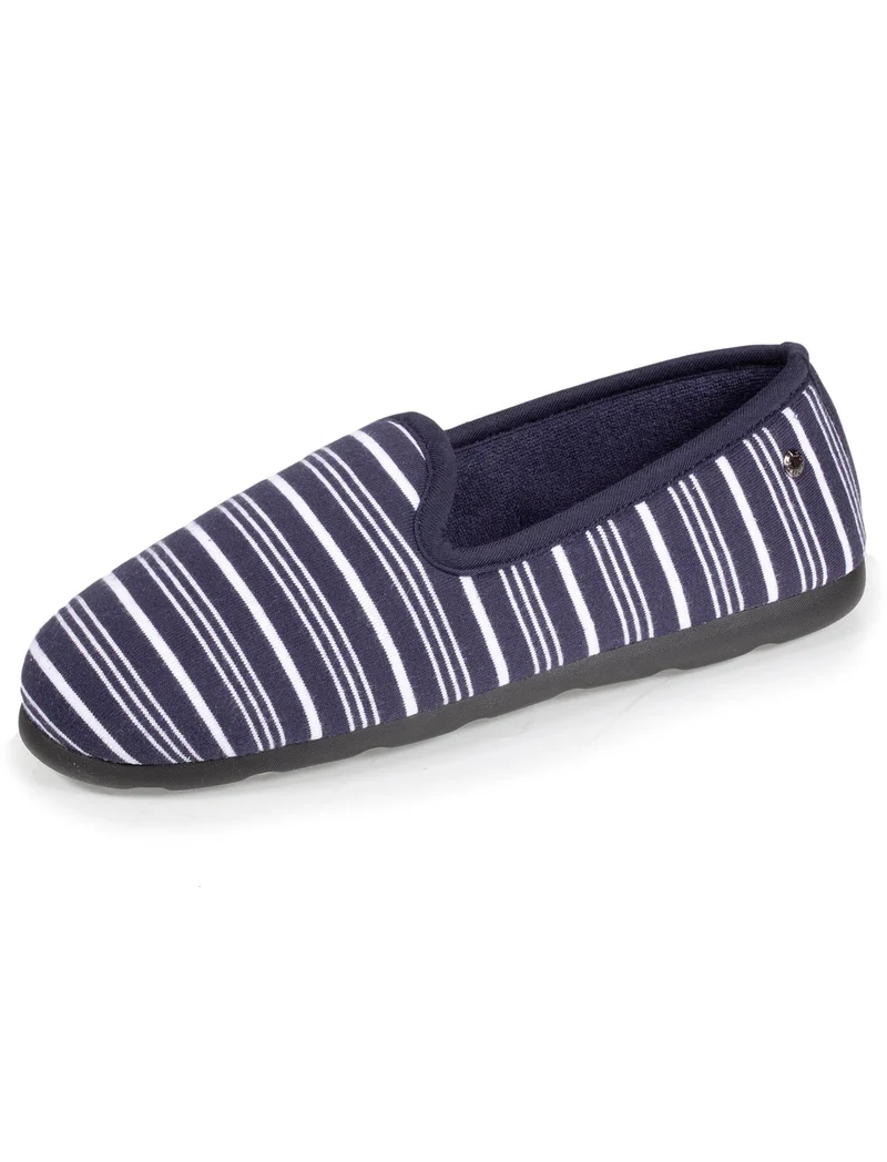 Chaussons charentaises Femme Bleu marine
