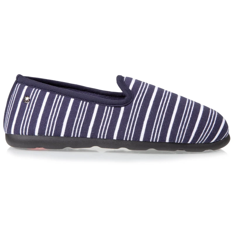 Chaussons charentaises Femme Bleu marine