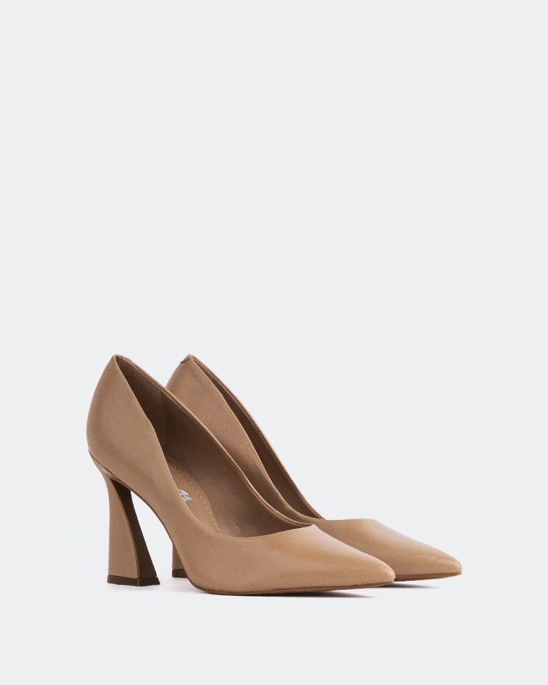 Amanda Camel Leather