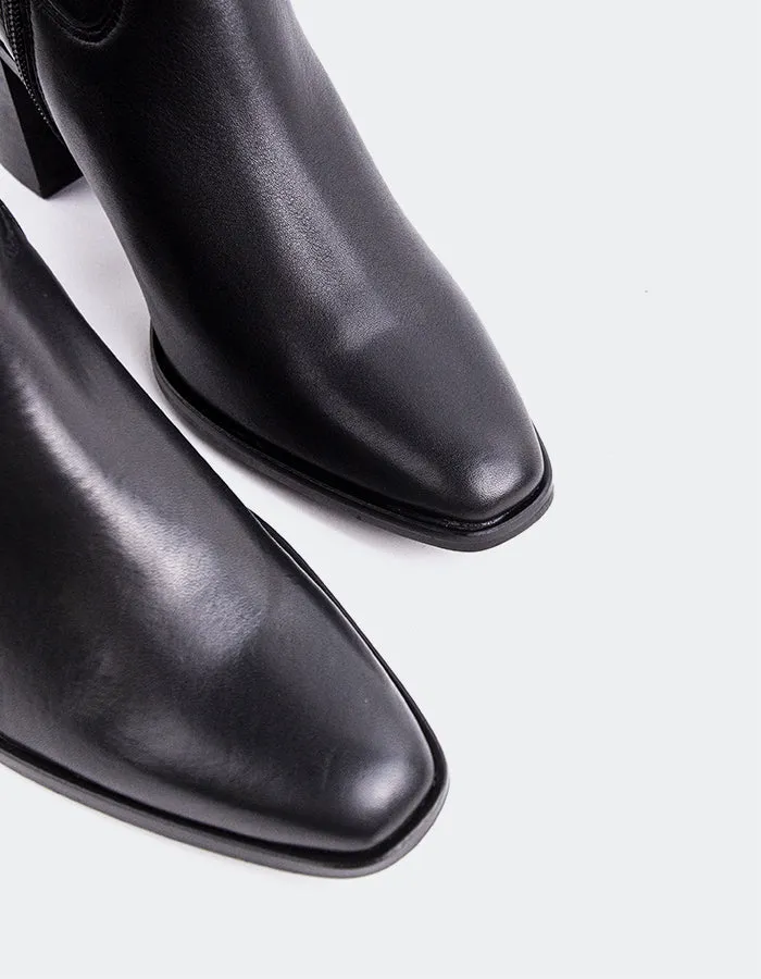Bryanne Black Leather