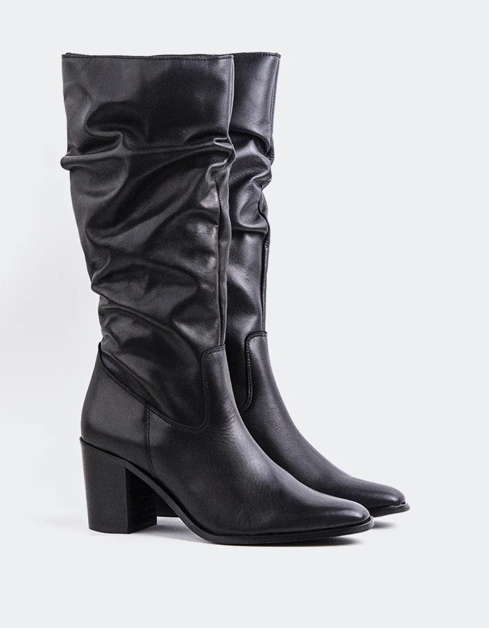 Bryanne Black Leather