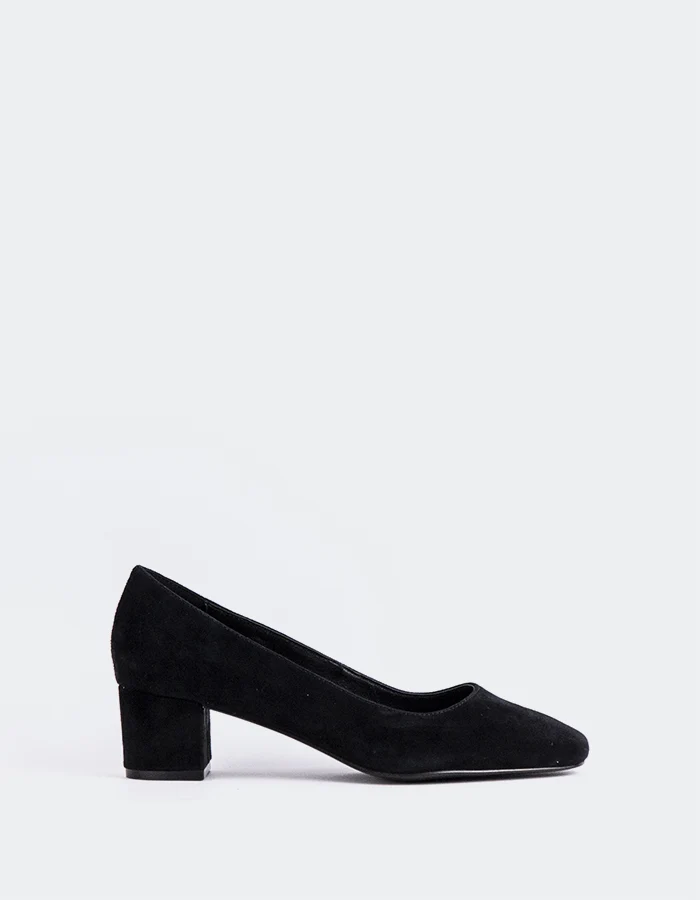 Raynan Black Suede