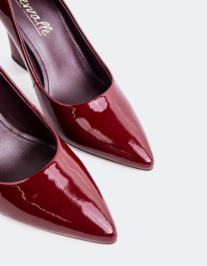 Amanda Burgundy Patent