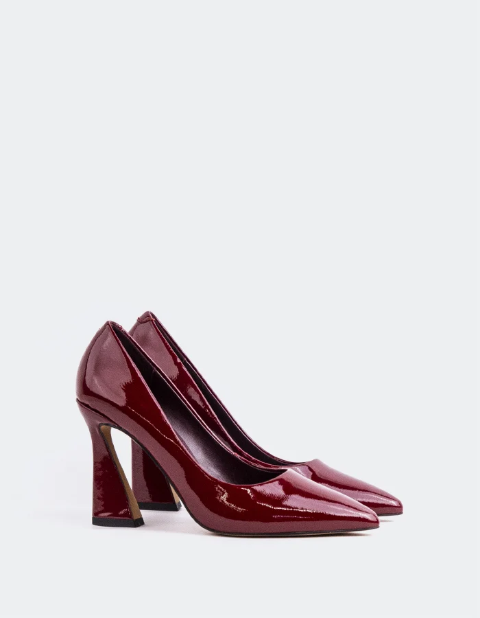 Amanda Burgundy Patent