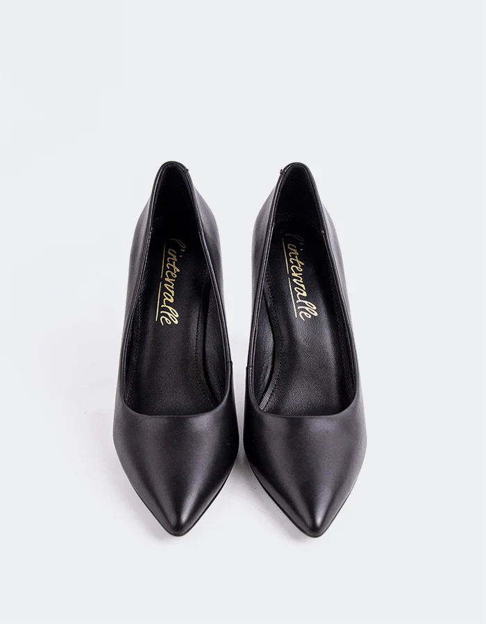 Amanda Black Leather