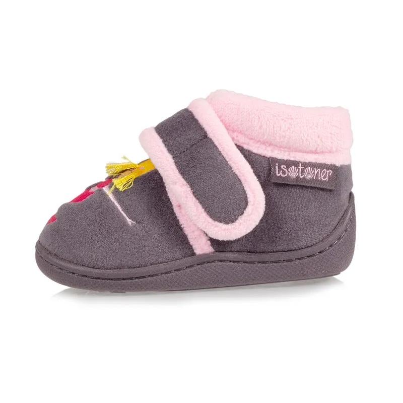 Chaussons bottillons Bébé / Enfant velours Sirène