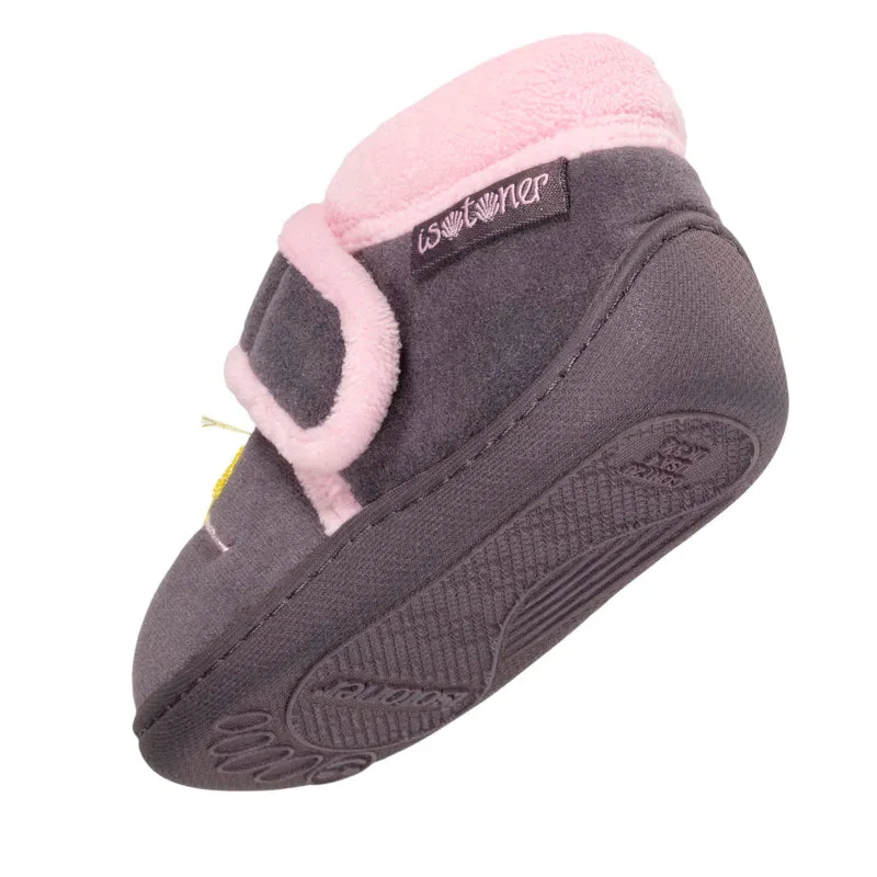 Chaussons bottillons Bébé / Enfant velours Sirène