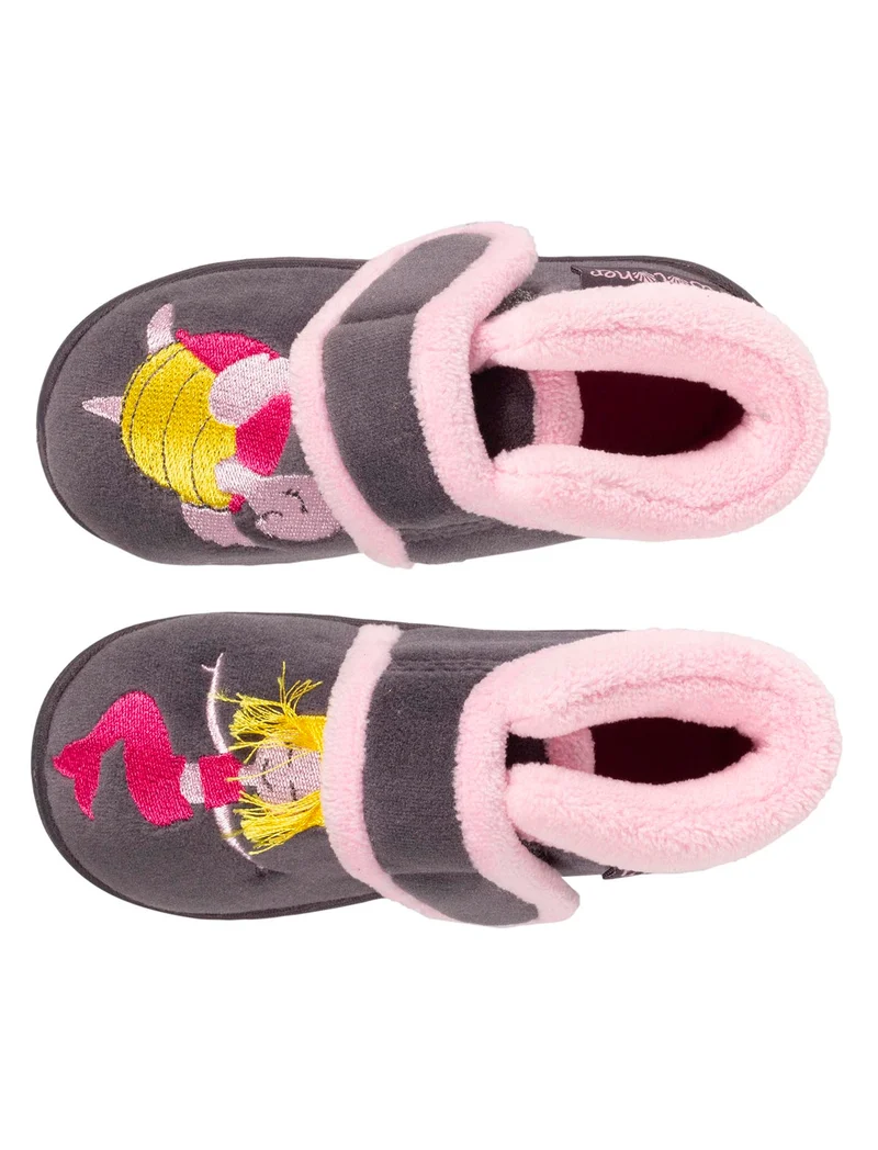 Chaussons bottillons Bébé / Enfant velours Sirène