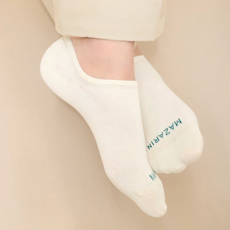 Chaussettes invisibles | Blanc cassé - Basket