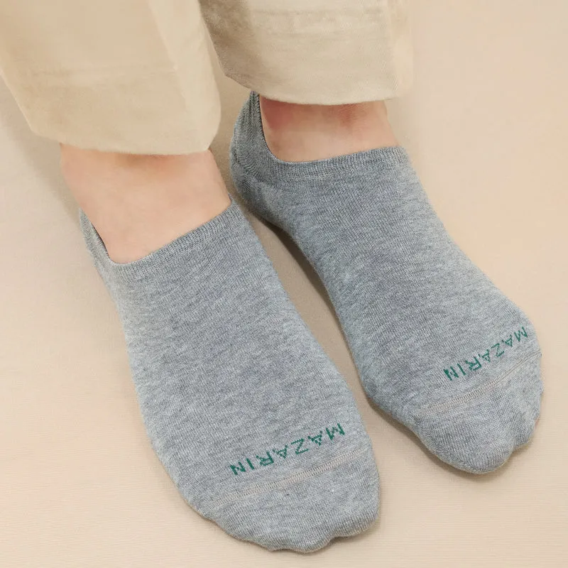 Chaussettes invisibles | Gris clair - Basket