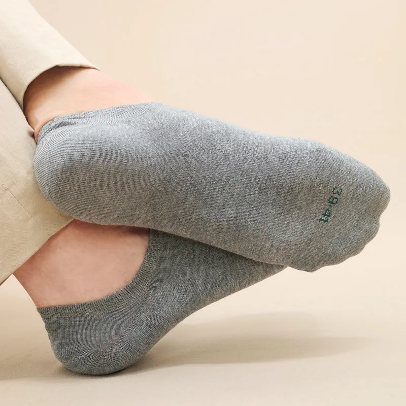 Chaussettes invisibles | Gris clair - Basket