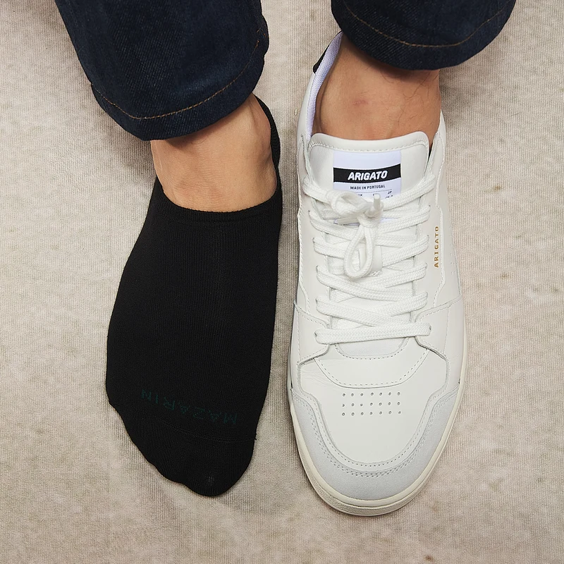 Chaussettes invisibles | Noir - Basket