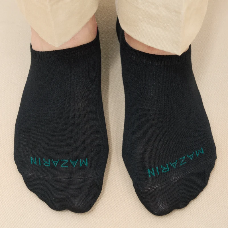 Chaussettes invisibles | Noir - Basket