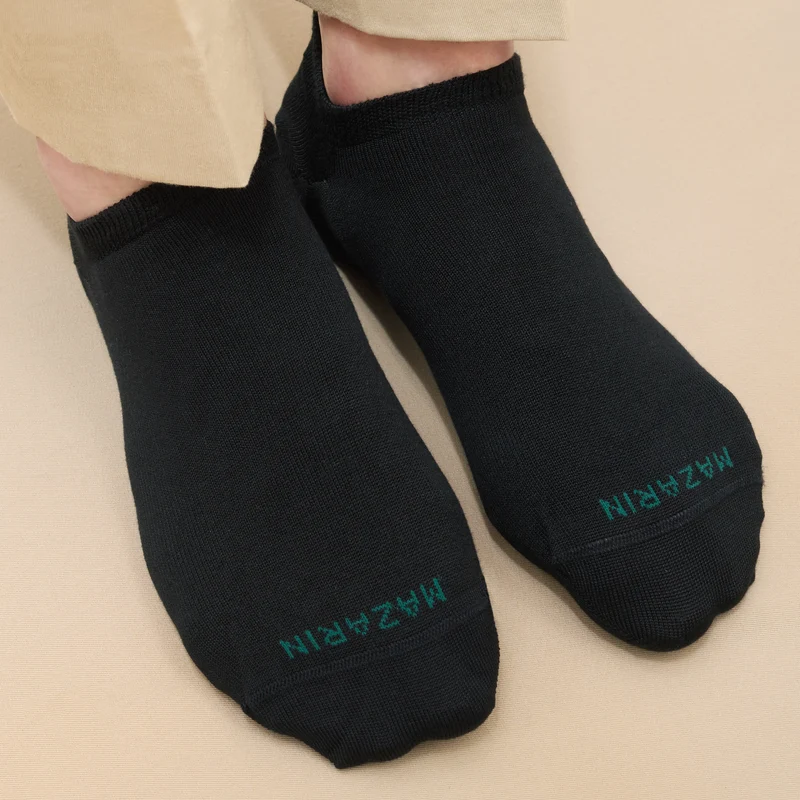 Chaussettes invisibles | Noir - Basket