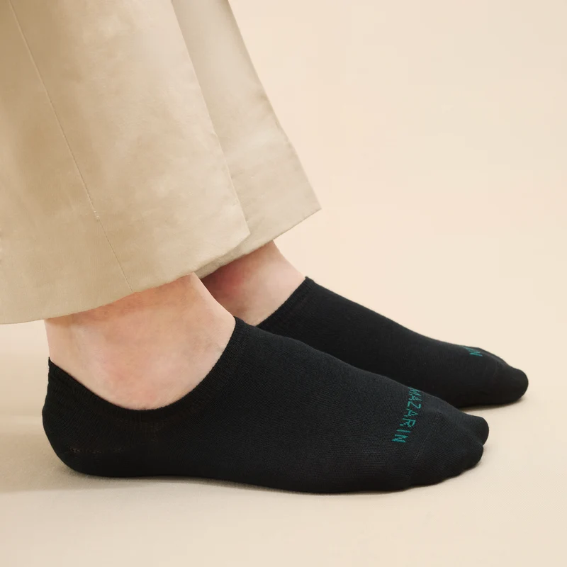 Chaussettes invisibles | Noir - Basket