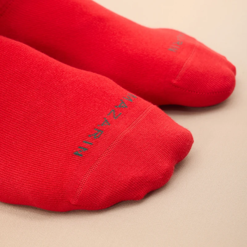 Chaussettes invisibles | Rouge vif - Basket