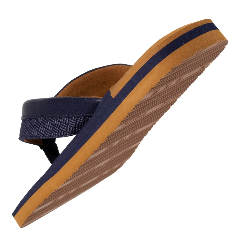 Tongs Homme bicolores Marine