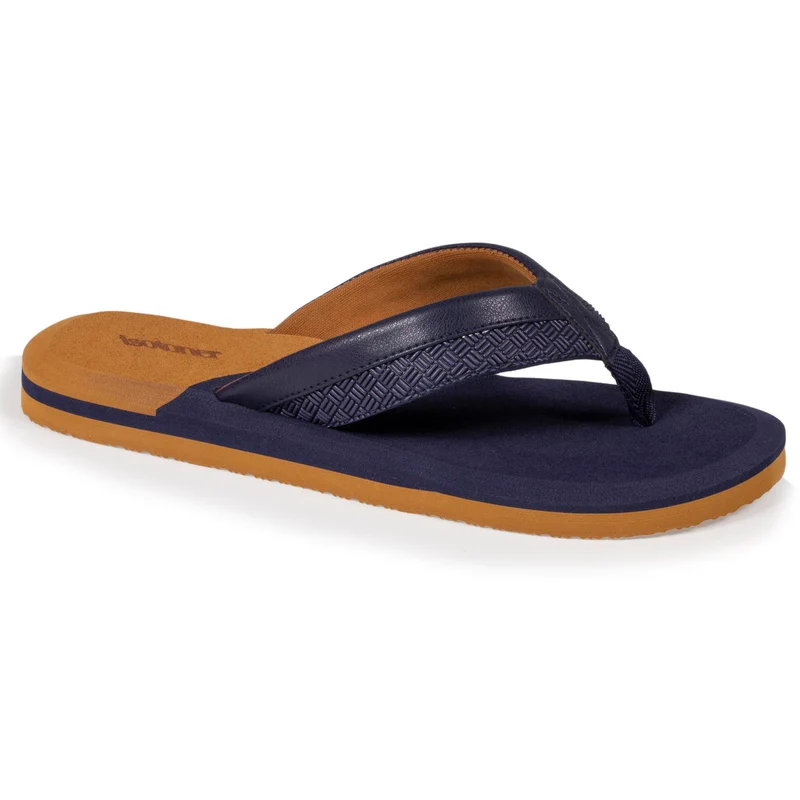Tongs Homme bicolores Marine