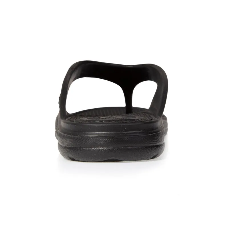 Tongs Femme Confort Noir