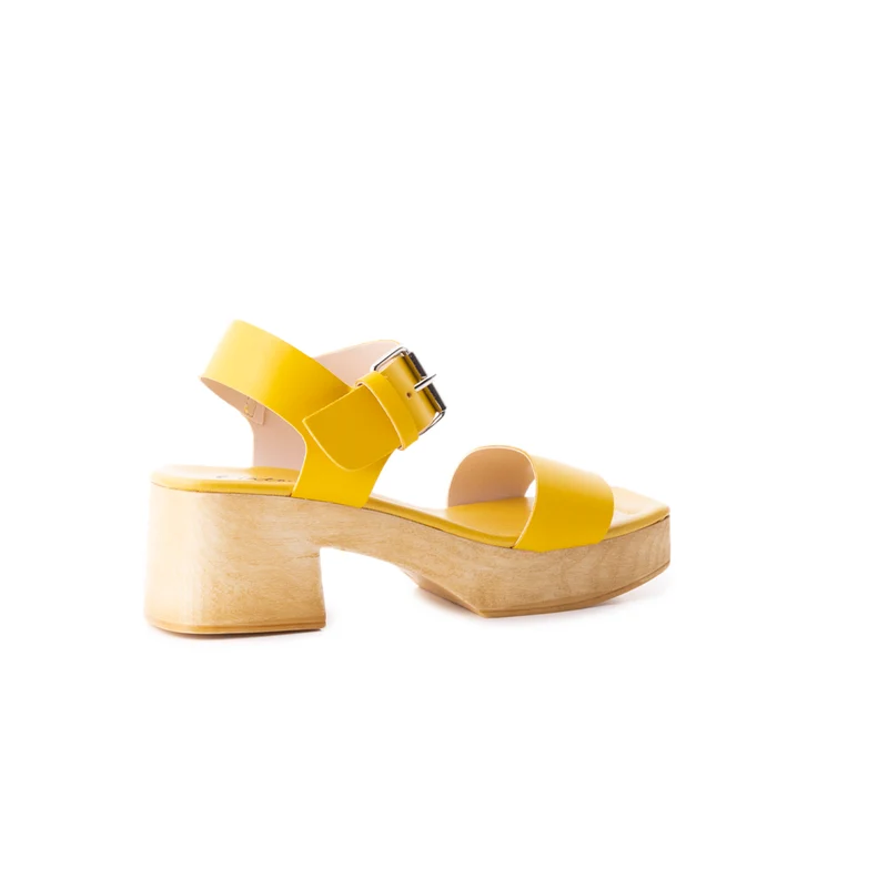 Marion Mustard Leather