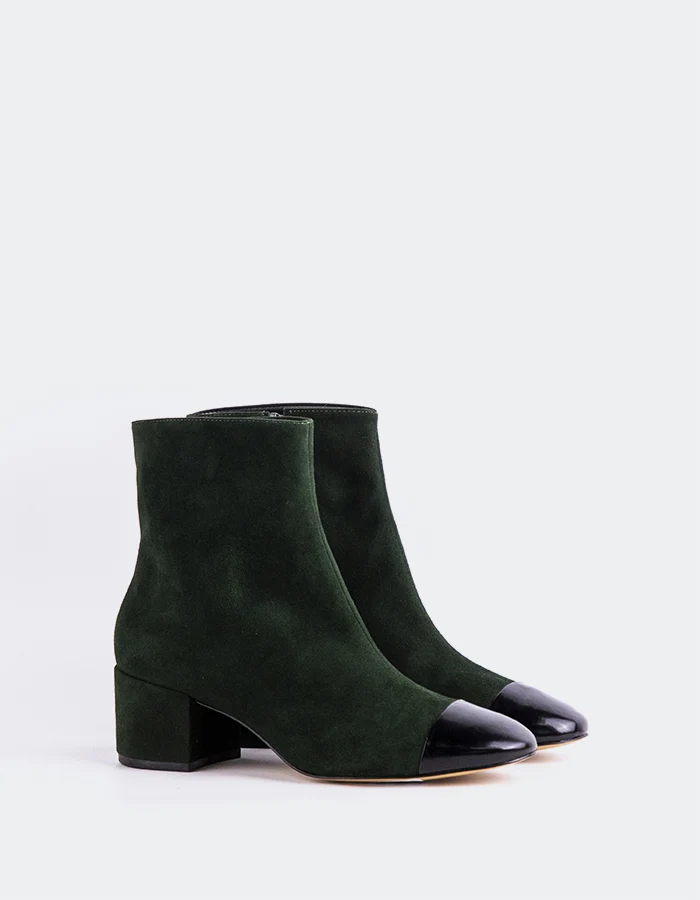 Rozalie Green Suede