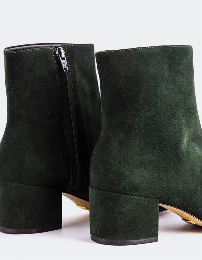 Rozalie Green Suede
