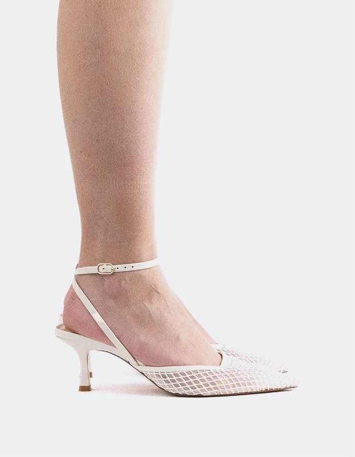 Aster White Mesh
