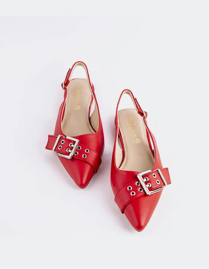 Marken Red Leather