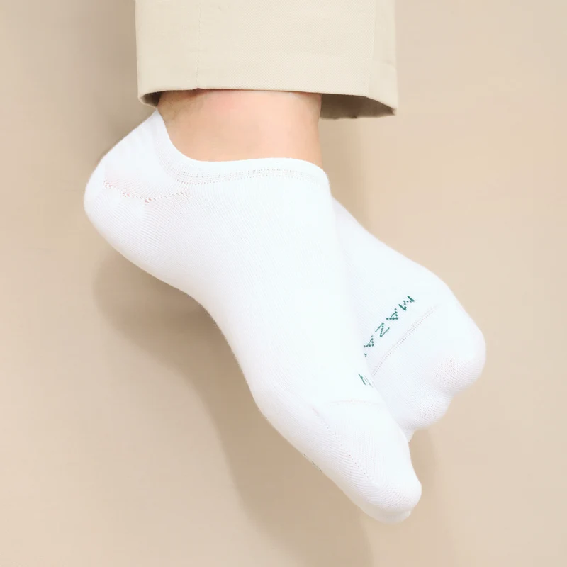 Chaussettes invisibles | Blanc - Basket